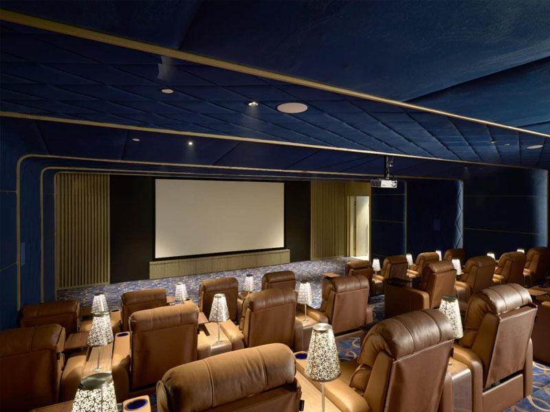 Puri Diplomatic Residences — Home Theatre