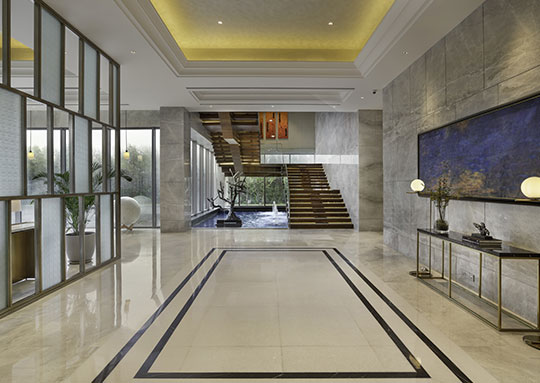 Puri The Aravallis — Clubhouse Lobby