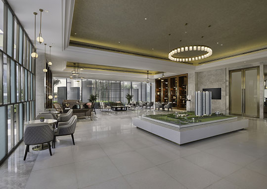 Puri The Aravallis — Sales Lounge & Project Model
