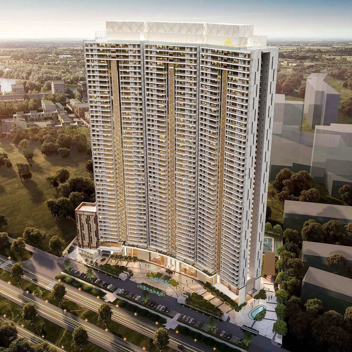 Pyramid Alban — Tower View 2