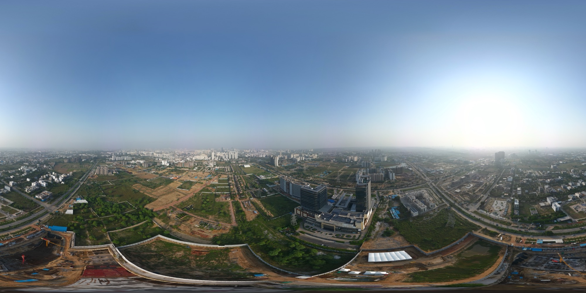 Aerial site view, Sector 71 SPR