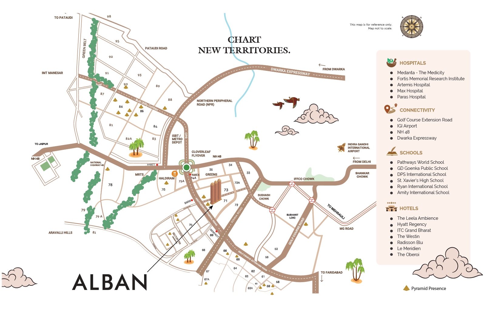 Location & Connectivity Map