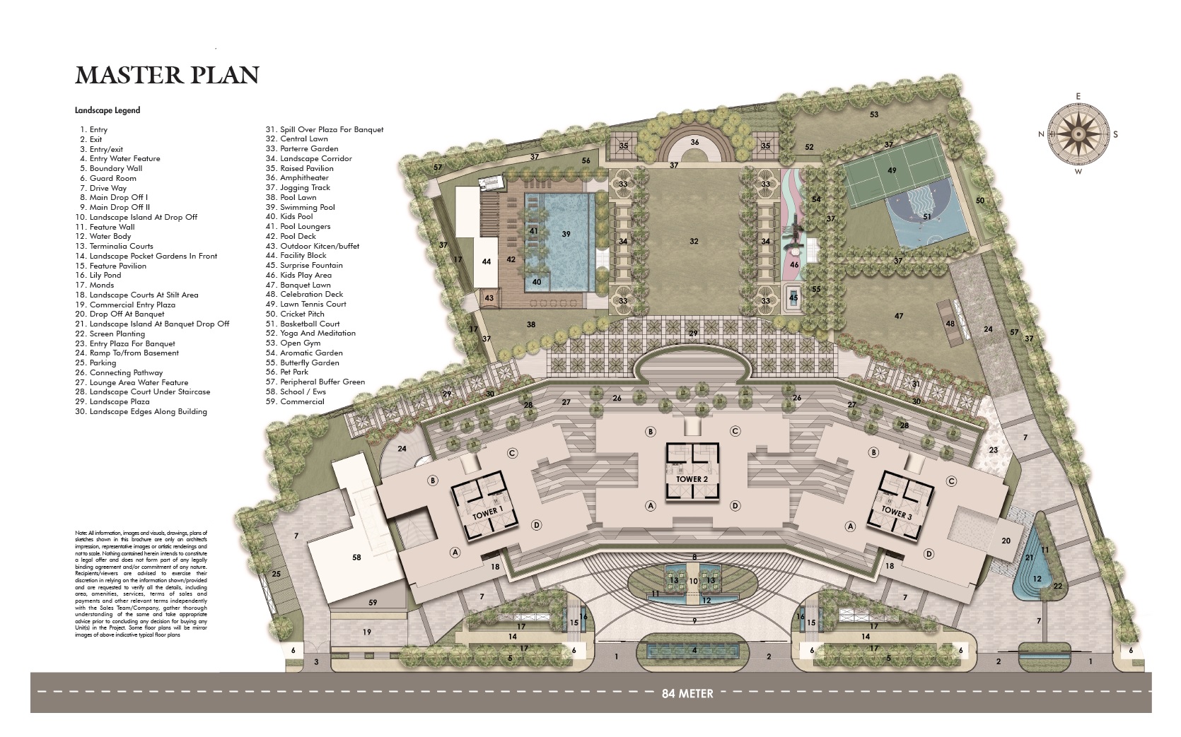 Master Plan — Towers 1, 2 & 3