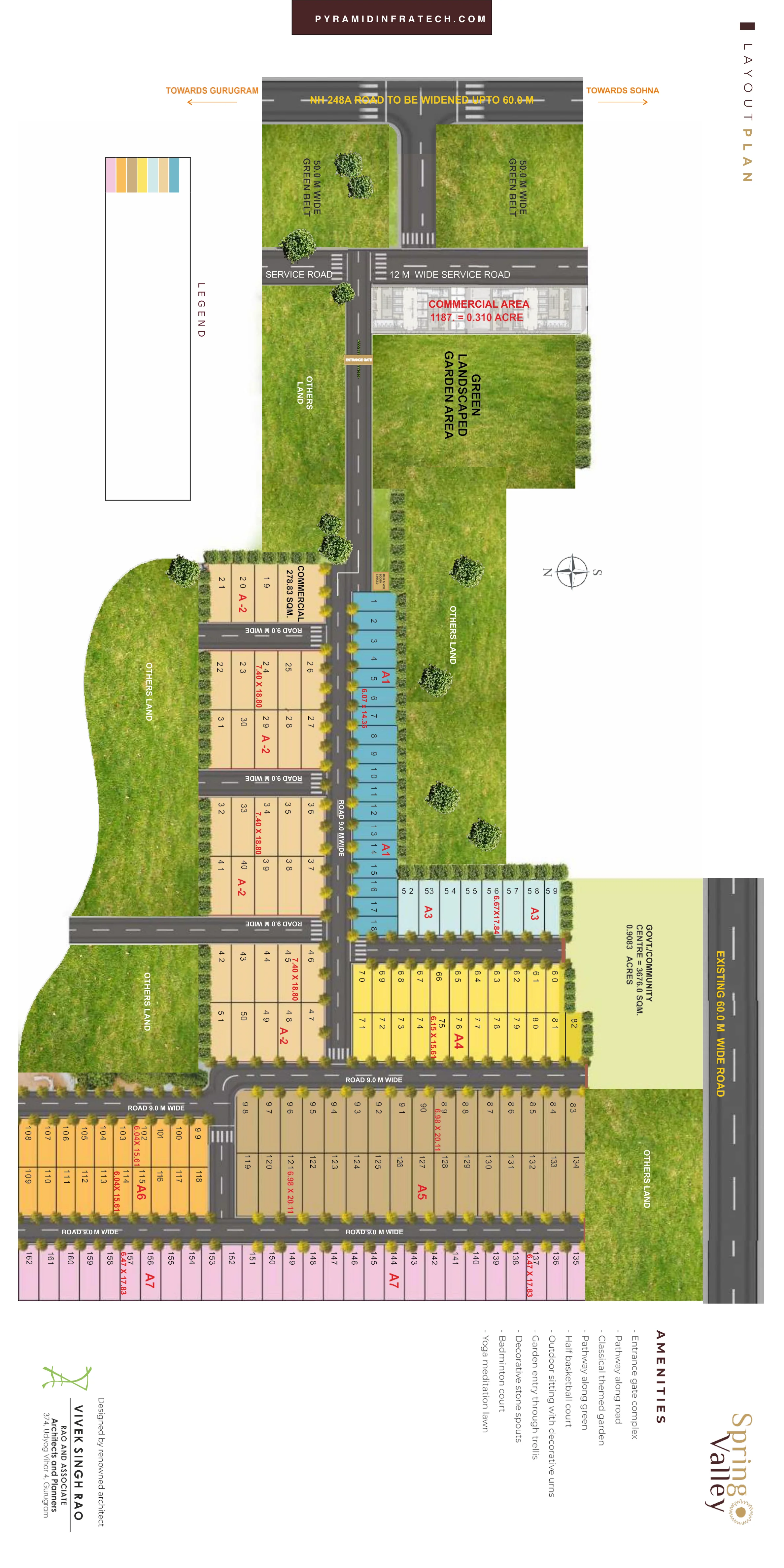 Pyramid Spring Valley — Layout Plan, Sector 35