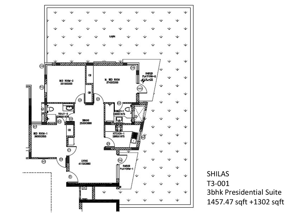 Raheja Shilas — Floor Plan 2
