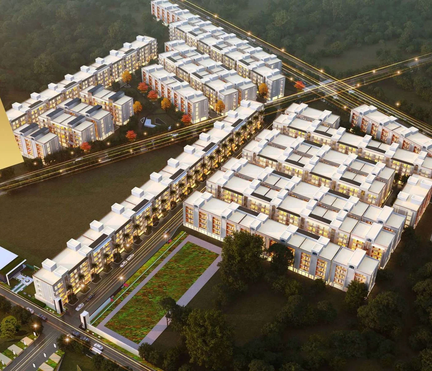 ROF Normanton Park — Aerial Master Plan View
