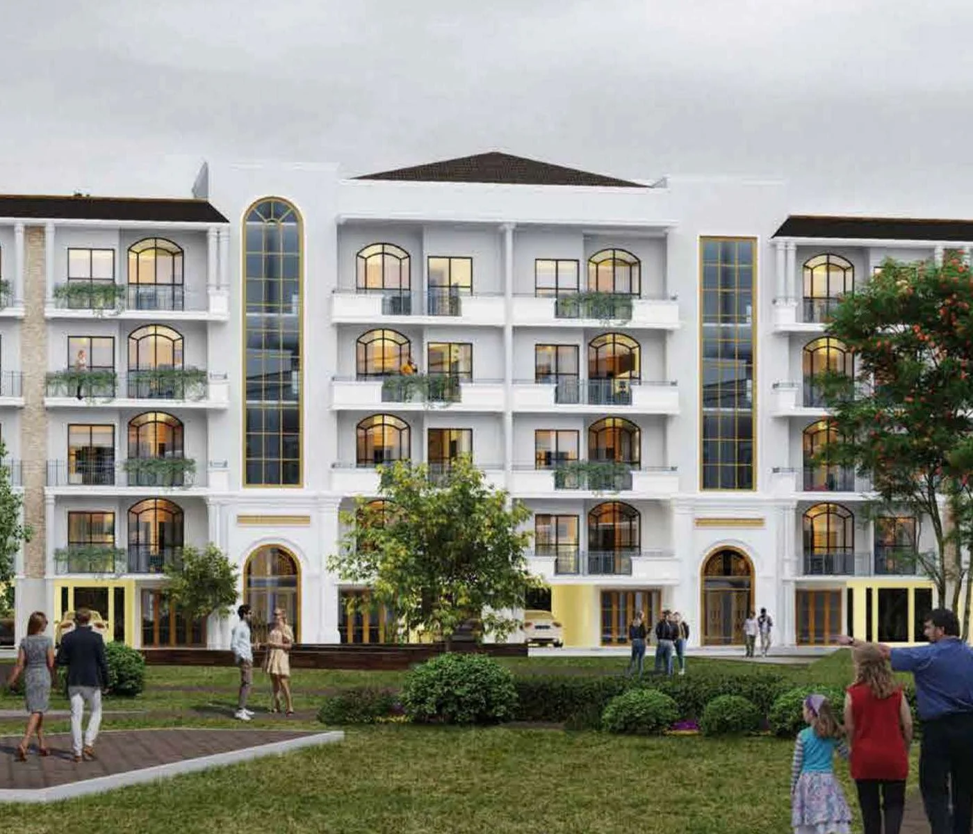 ROF Normanton Park — Building Elevation