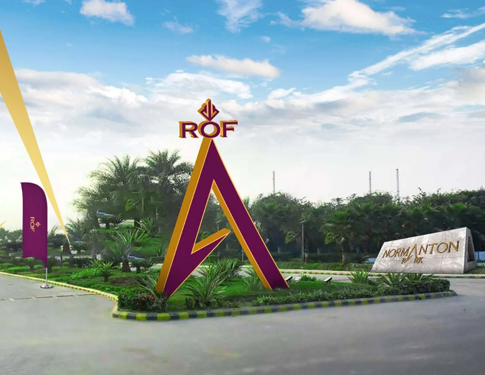 ROF Normanton Park — Entrance Gate