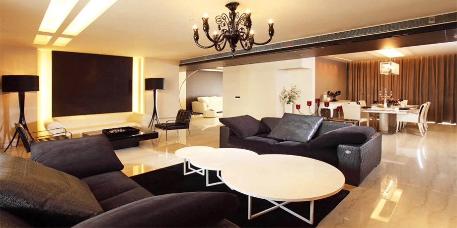 Salcon The Verandas — Sample Apartment Living Room