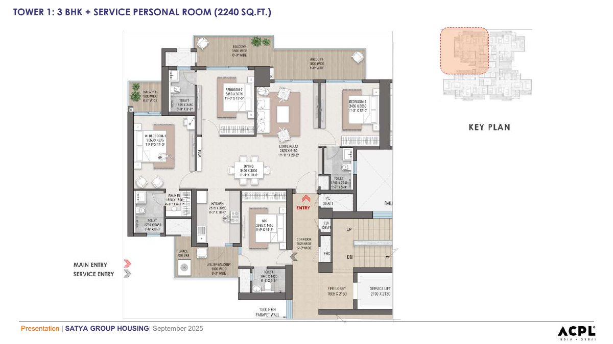Satya Levante — Floor Plan 1
