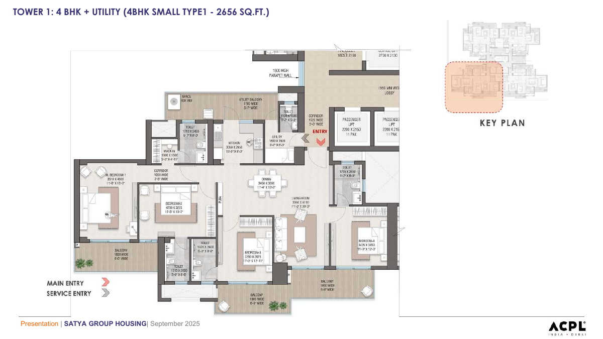 Satya Levante — Floor Plan 3