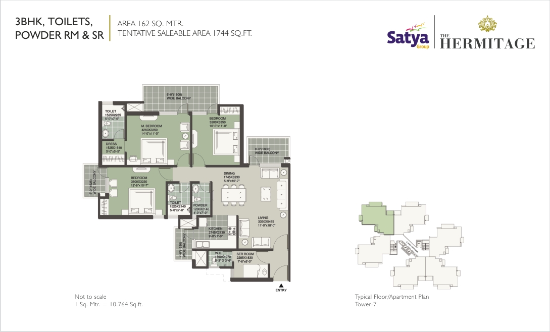The Hermitage — Floor Plan 2