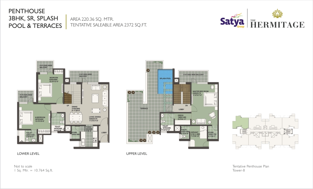 The Hermitage — Floor Plan 3