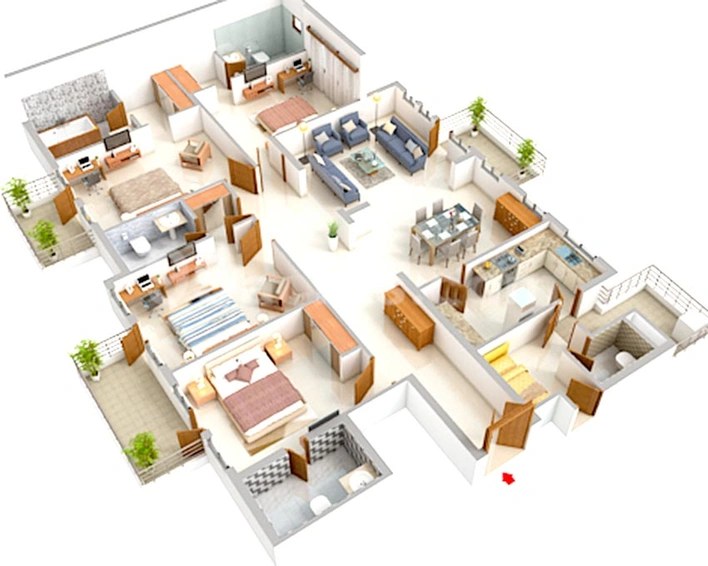 Satya The Legend — 4 BHK