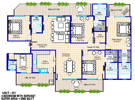 SBTL Caladium — Floor Plan 3