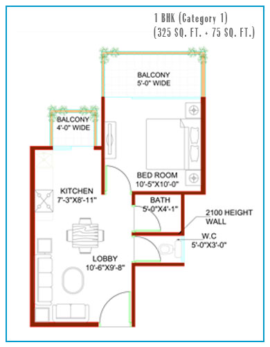 Andour Heights — Floor Plan 1