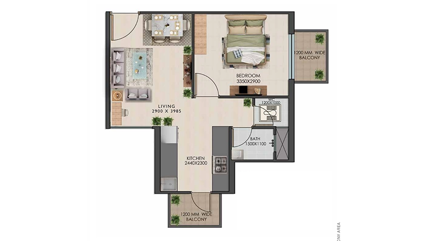 Golf Greens 79 — Floor Plan 2