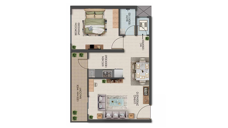 Golf Greens 79 — Floor Plan 3