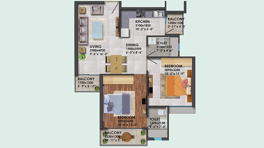 SG Proxima 2 — Floor Plan 1