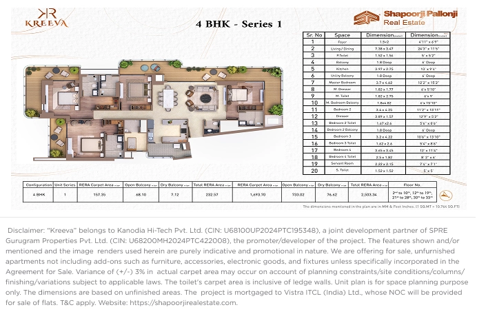The Dualis — Floor Plan 3