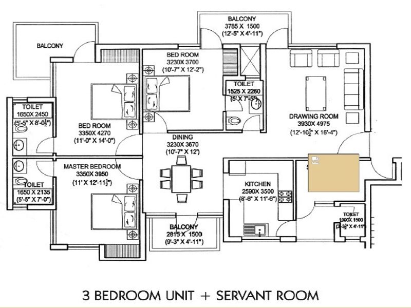 NCR One — Floor Plan 3