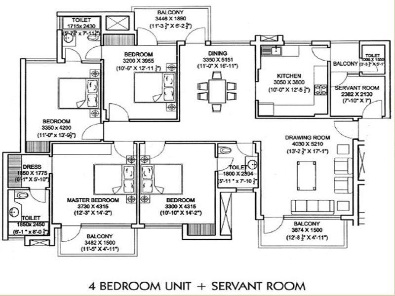 NCR One — Floor Plan 4