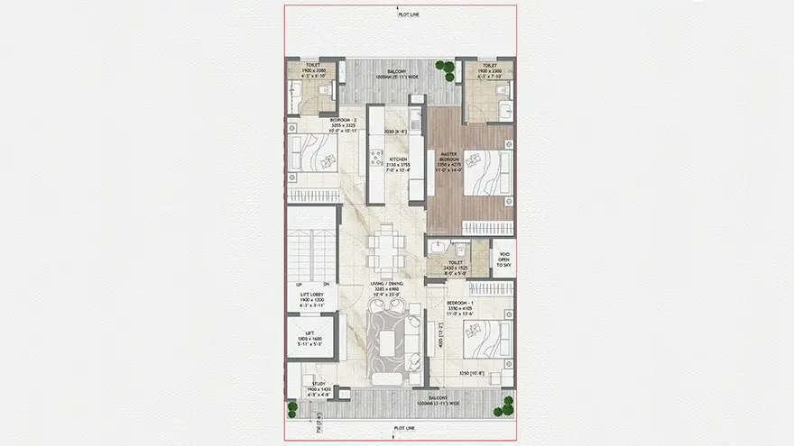 Signature Daxin Vistas — Floor Plan 1