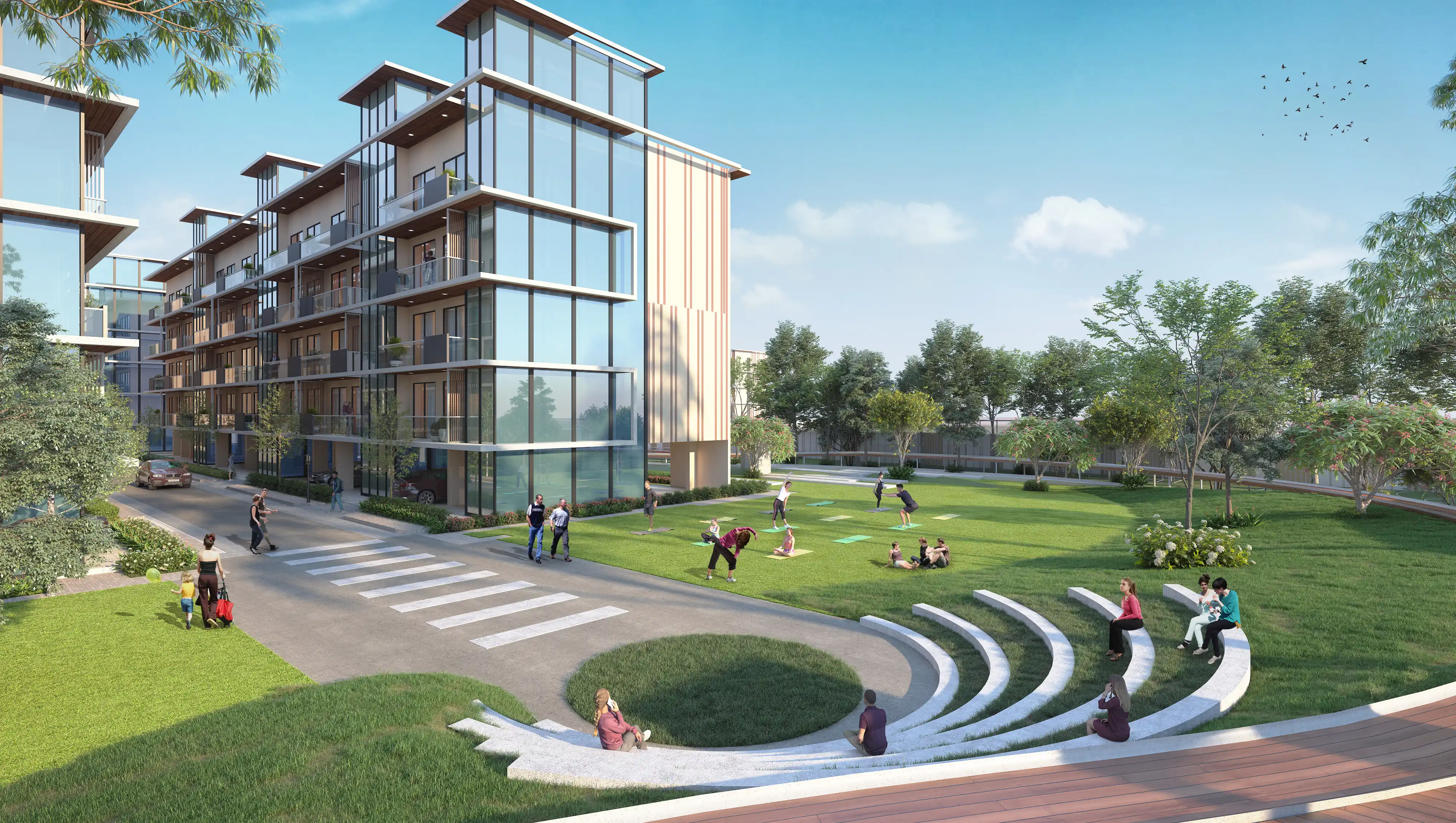 Signature Global City 79B — Amphitheater