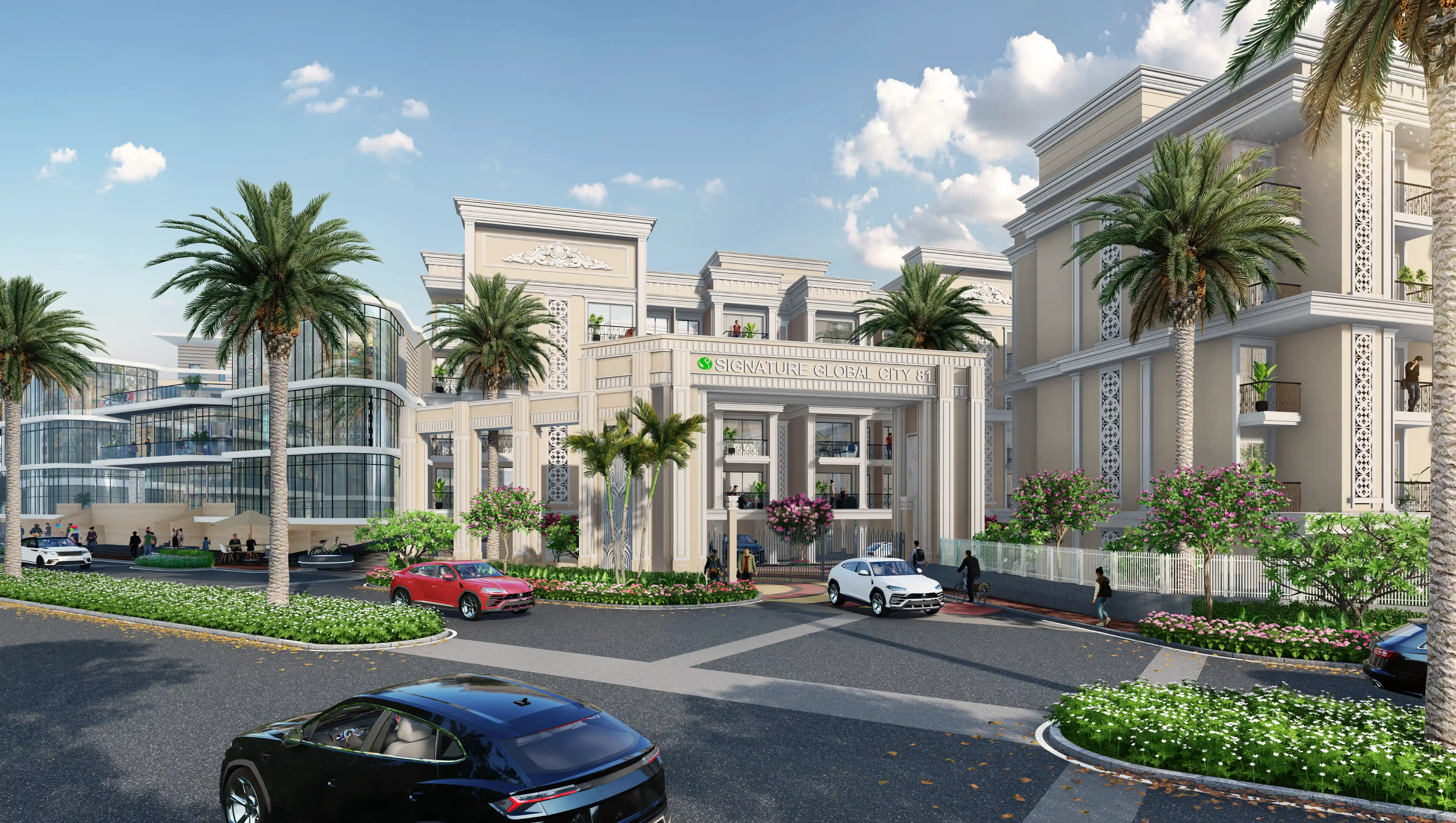 Signature Global City 81 — Entrance Gate