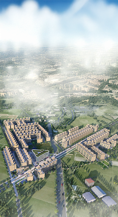 Signature Global City 92 — Aerial View
