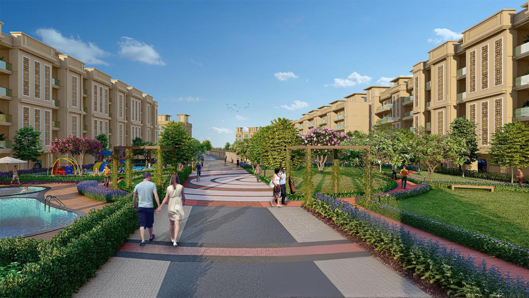 Signature Global City 92 — Walkway