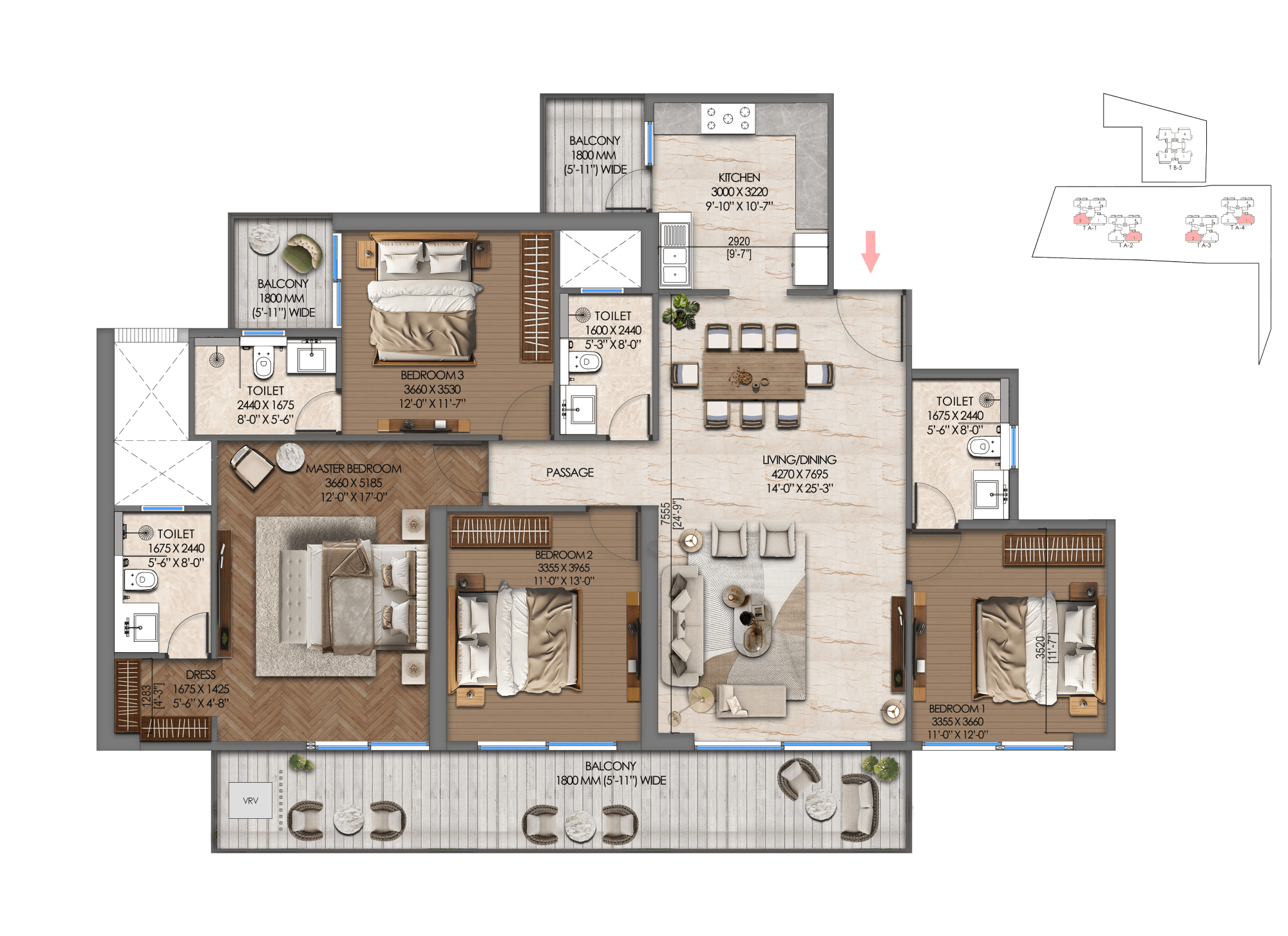 Signature ToninoLamborghini Residences — Floor Plan 2