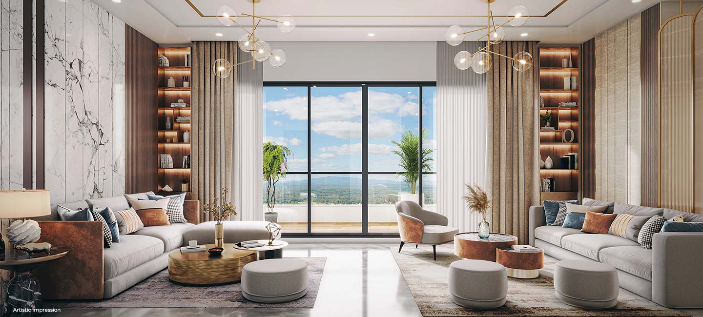 Silverglades The Legacy — Tower Exterior, Twilight