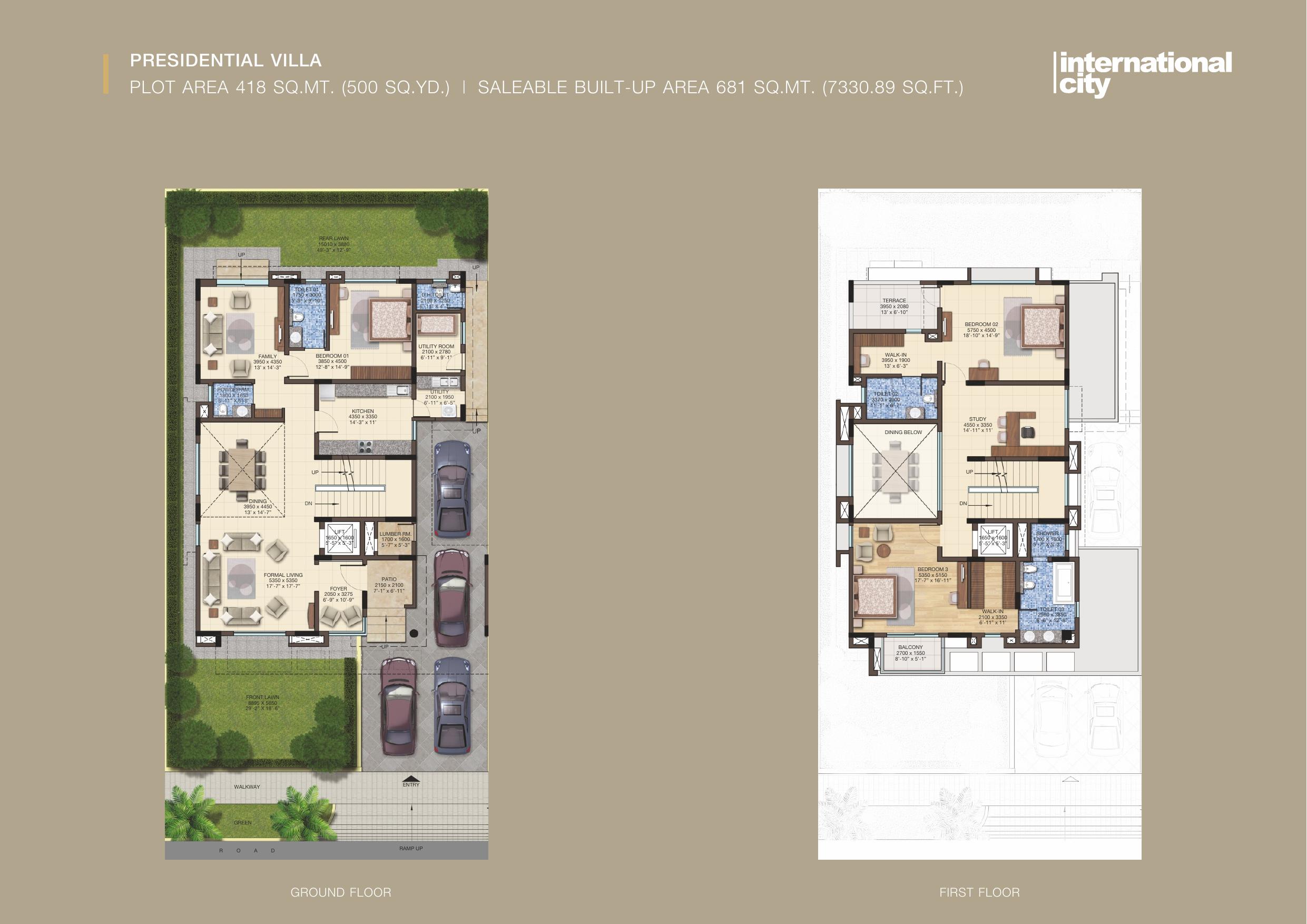 International City — Floor Plan 1