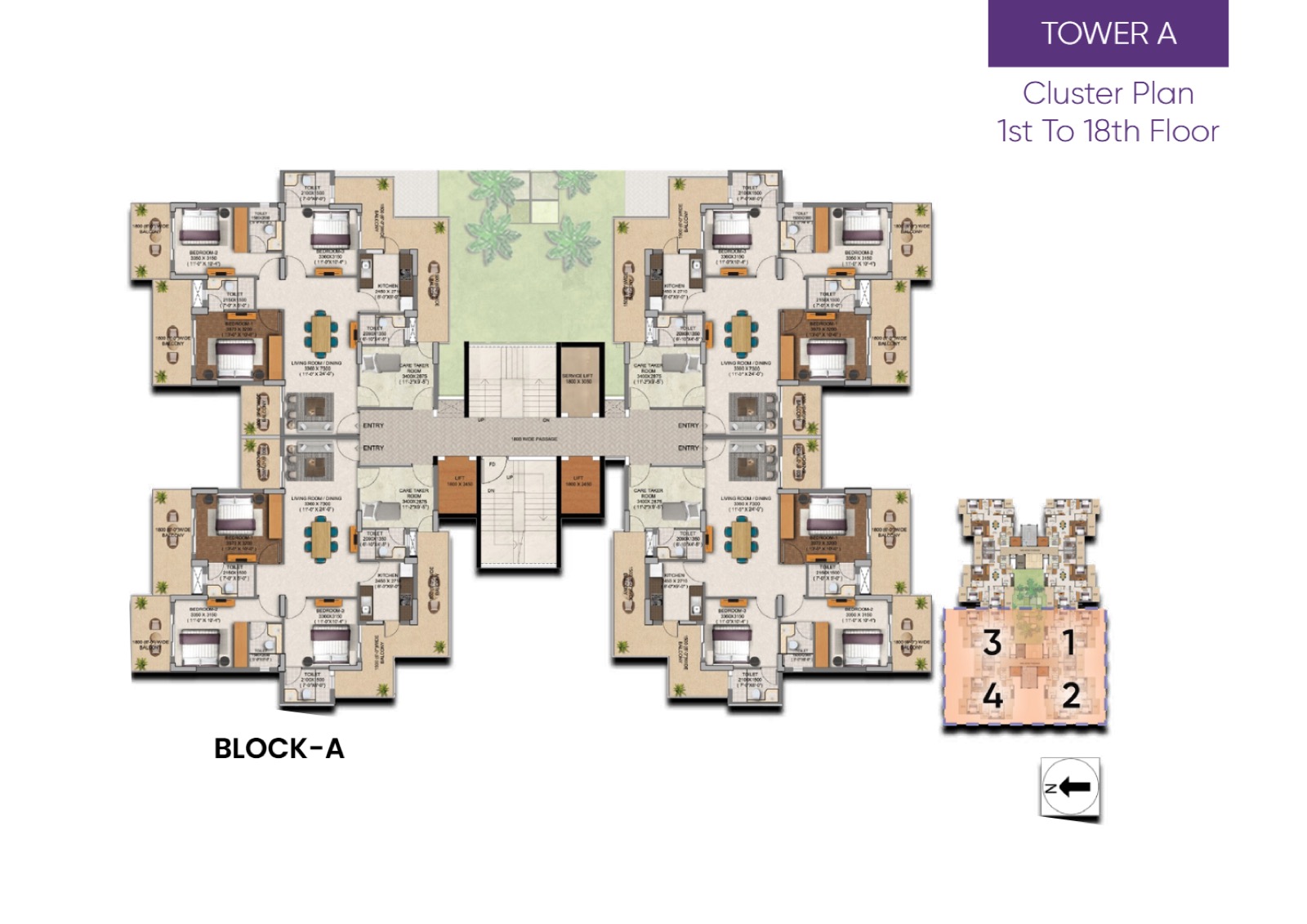 Subh Seggovias — 3 BHK