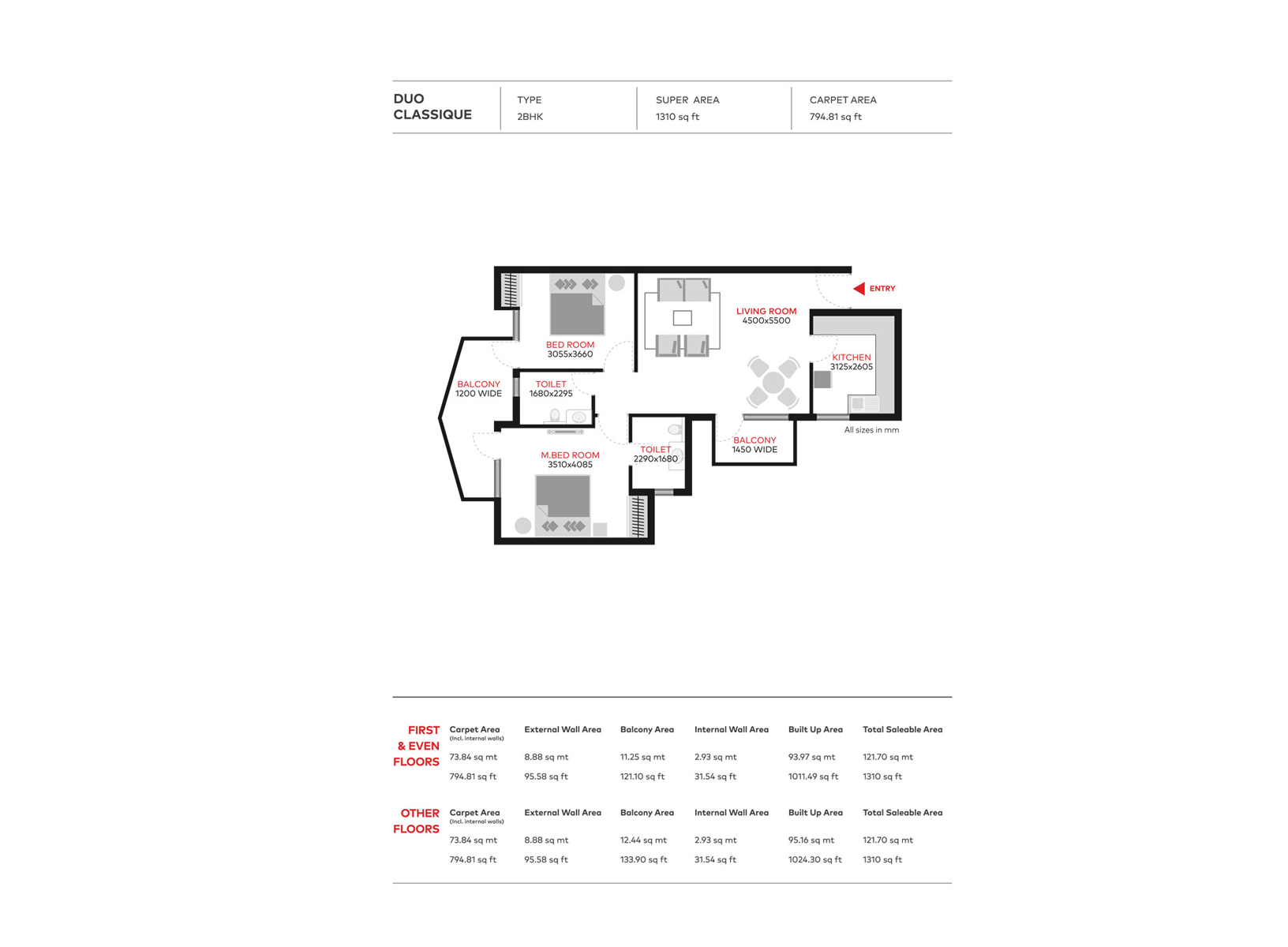 TARC Maceo — Floor Plan 1