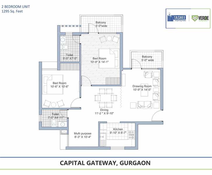 Tashee Capital Gateway — Floor Plan 1