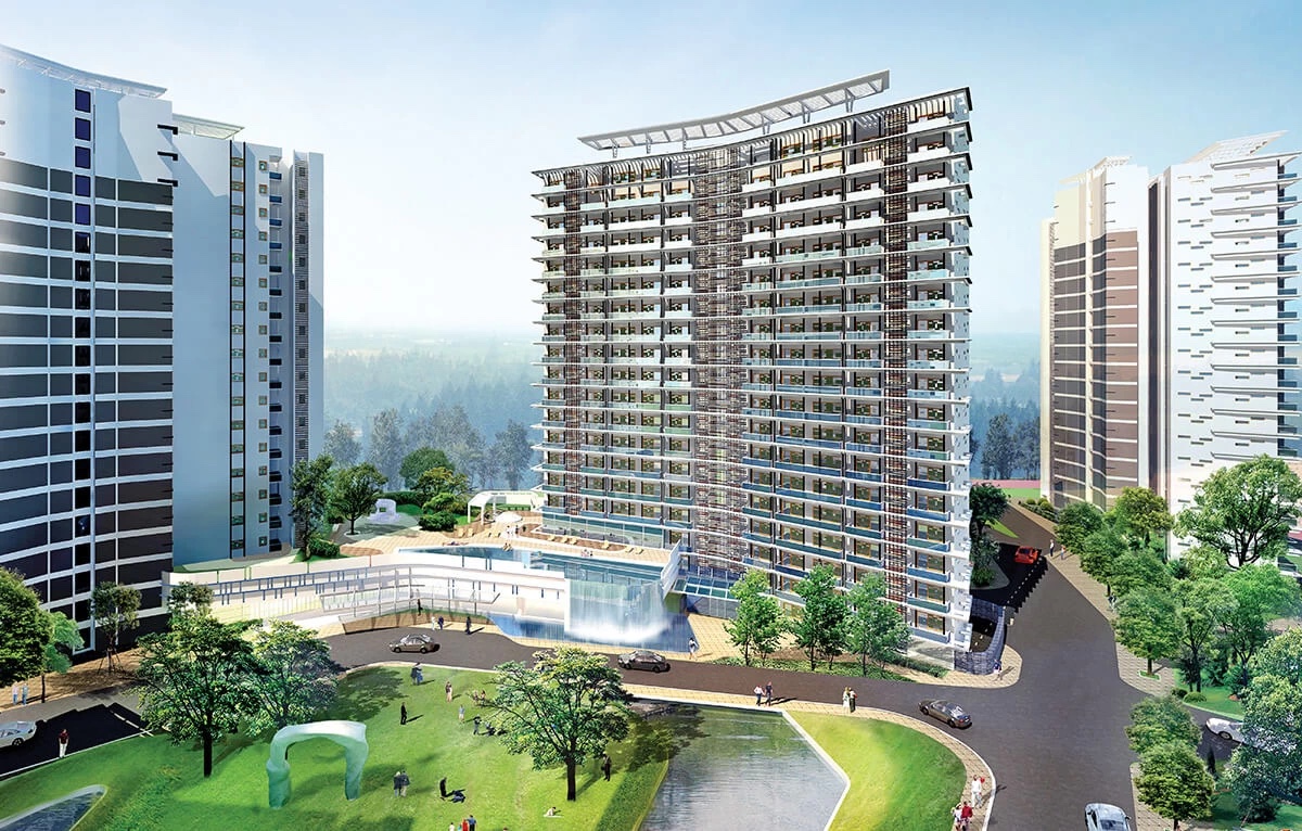 Tata Raisina Residency — Exterior Facade