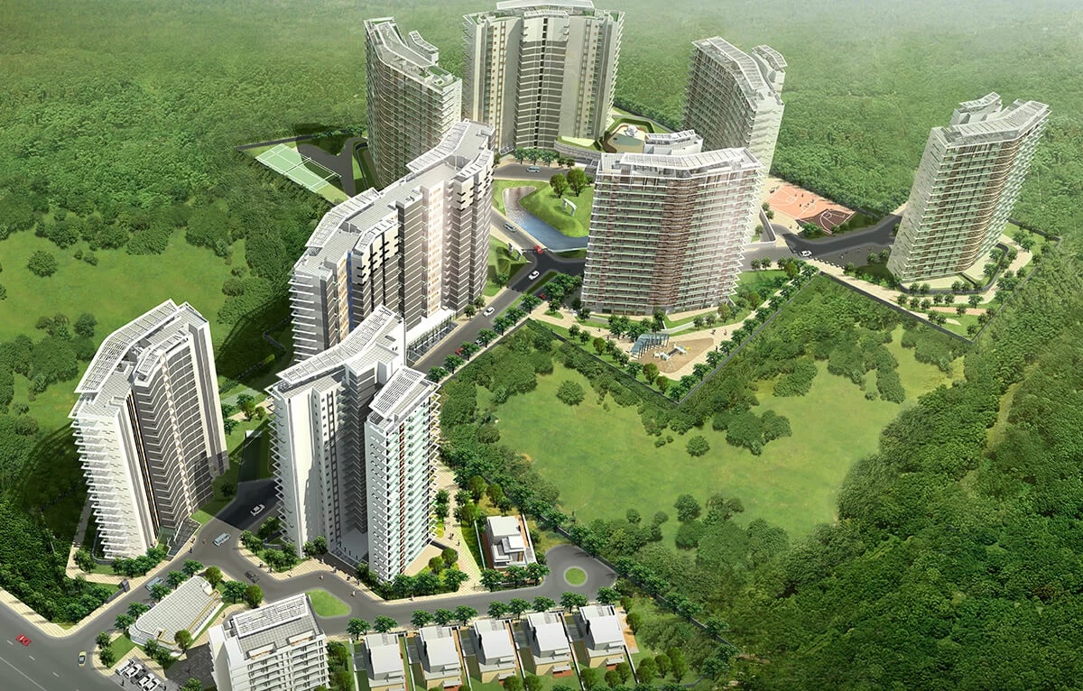 Tata Raisina Residency — Tower Elevation