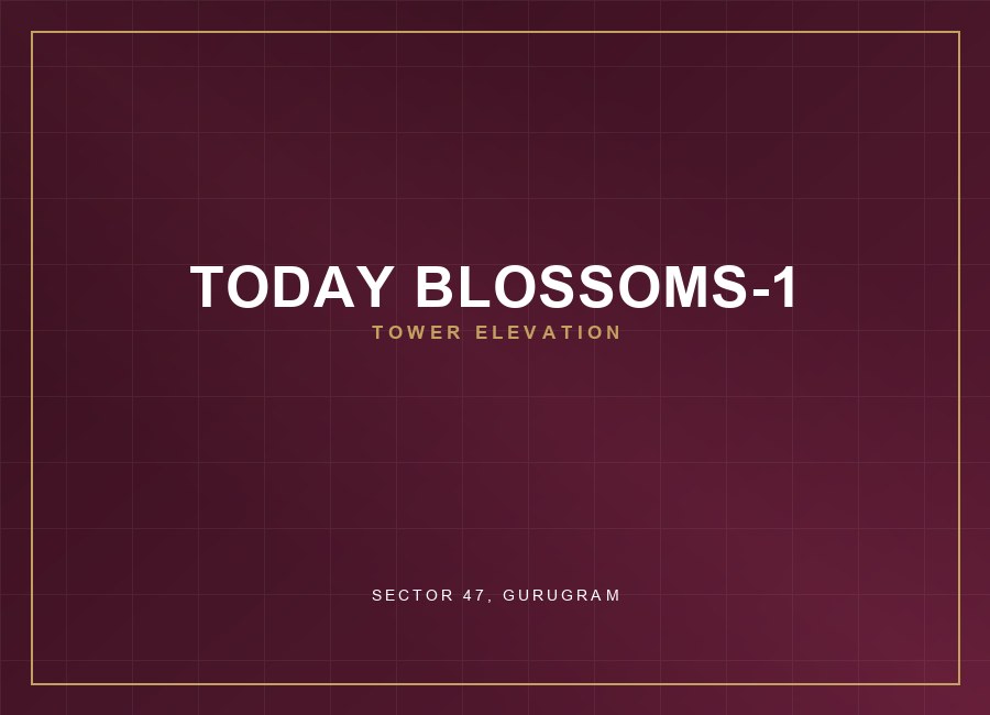 Today Blossoms-1 — Tower Elevation