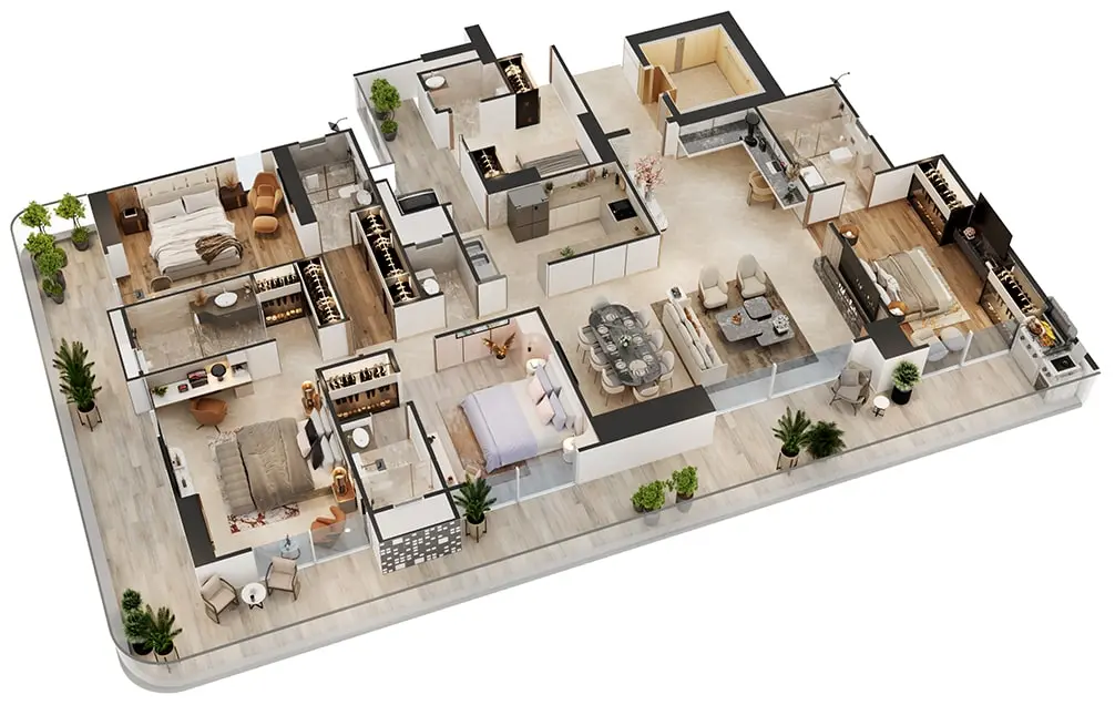 Trevoc Royal Residences — Floor Plan Type C