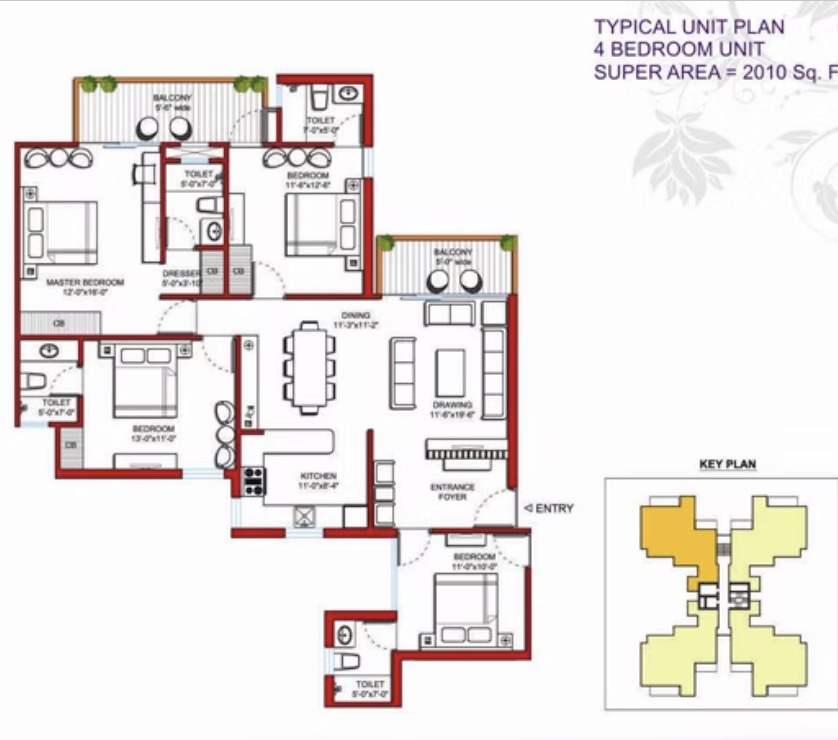Tulip Violet — Floor Plan 2