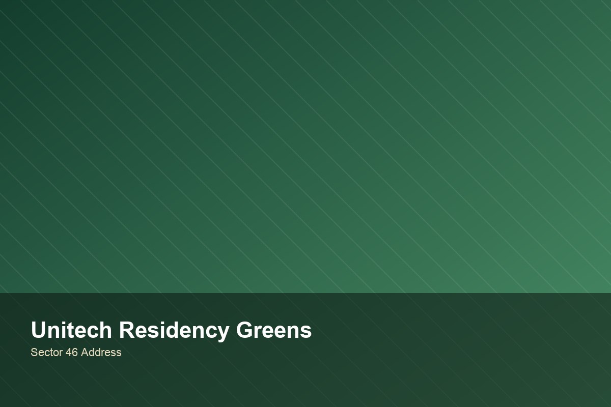 Unitech Residency Green — Sector 46 Address