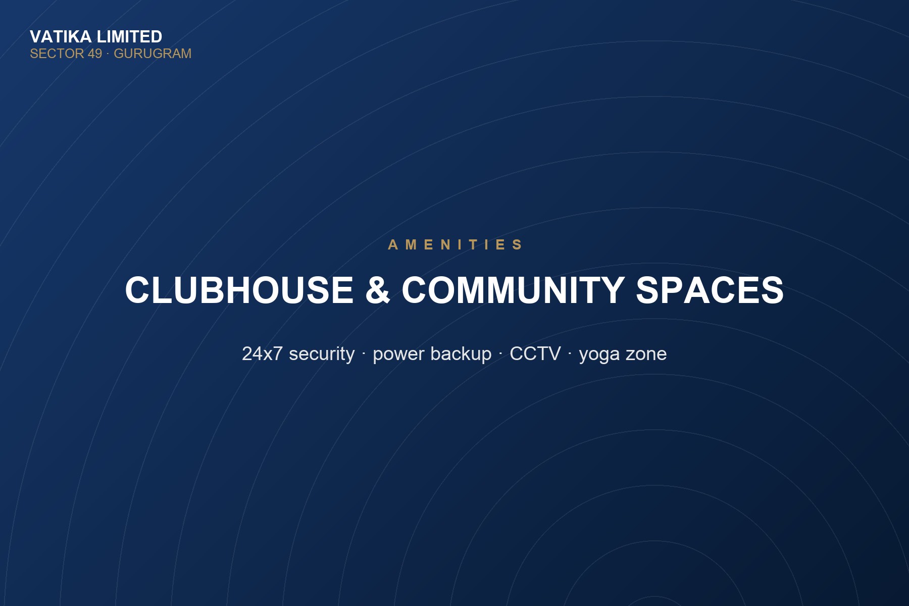 Vatika City — Clubhouse & Community Spaces