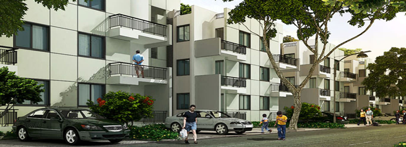 Vatika Emilia Floors — Independent Floors Facade