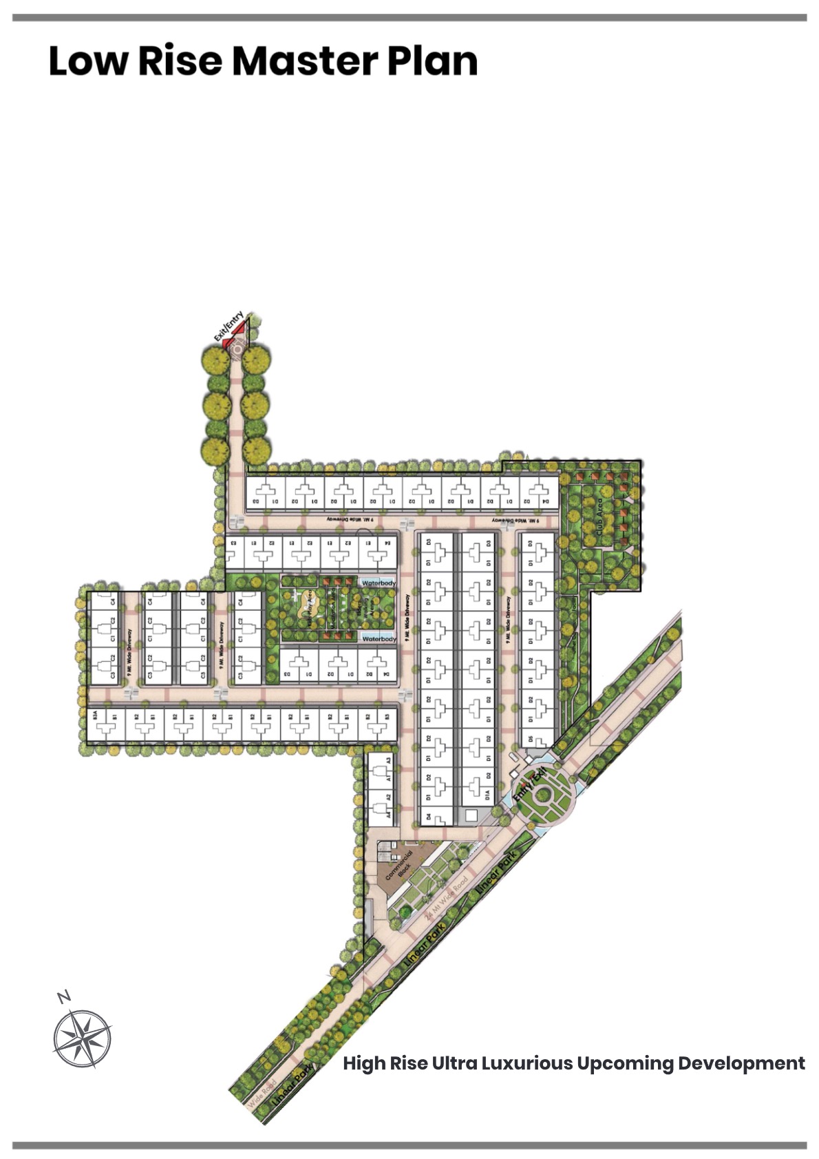 Whiteland Blissville — Master Layout Plan