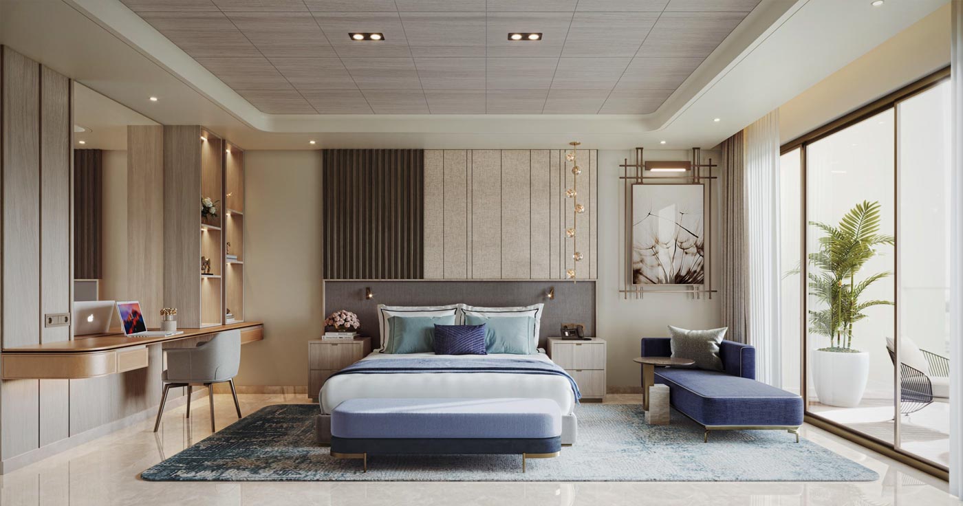 Whiteland The Westin Residences — Master Bedroom