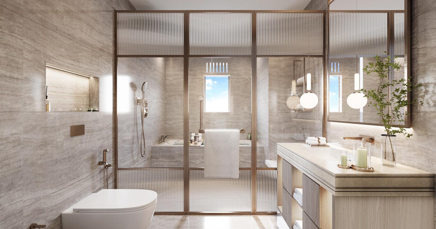 Whiteland The Westin Residences — Spa Bathroom