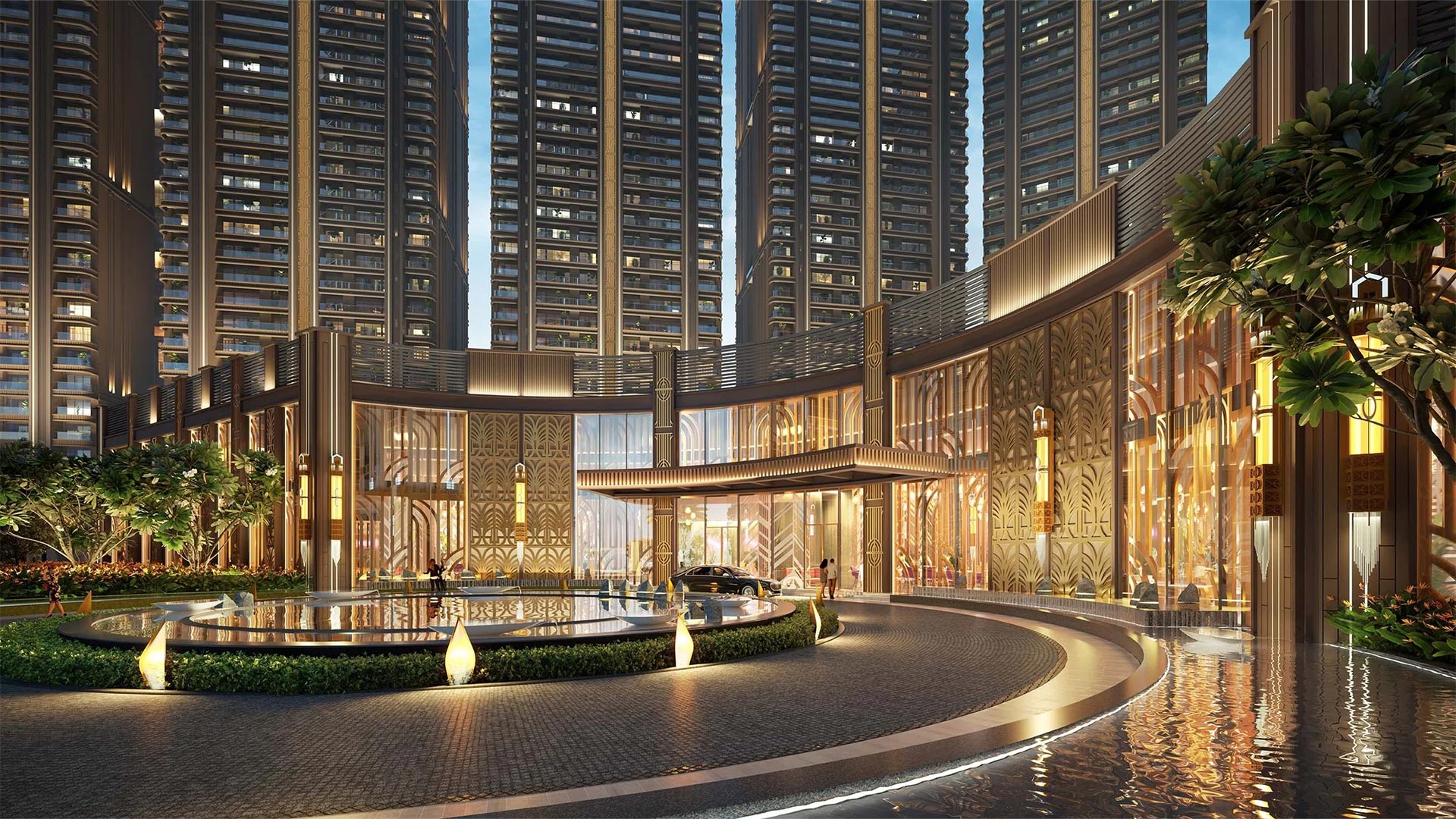 Whiteland The Westin Residences — Grand Entrance