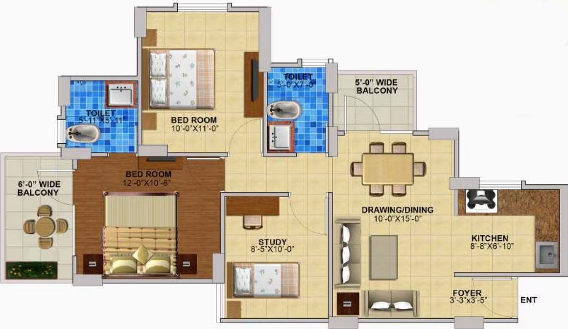 Zara Rossa — Floor Plan 2